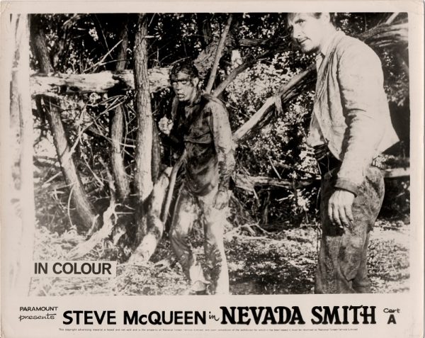 Nevada Smith UK front of house card still with Steve McQueen 1966