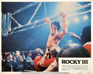 Rocky 3 US Lobby Card 1982 with Sylvester Mr T and Carl Weathers (8)