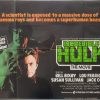 Incredible Hulk UK Quad poster with Bill Bixby and Lou Ferrigno 1977