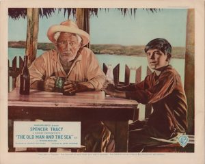 The Old Man and the Sea 1958 UK front of hobby lobby card with Spencer Tracy