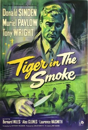 Tiger In The Smoke UK One Sheet poster with Donald Sinden 1956