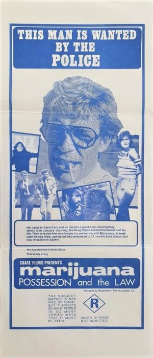 Marijuana: Possession and the Law 1974 australian daybill movie poster