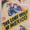 the lone wolf in mexico australian daybill movie poster 1947