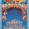the muppets take manhatten australian daybill movie poster 1984
