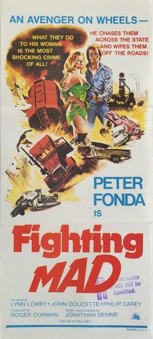 Fighting Mad Australian daybill poster with Peter Fonda (8)