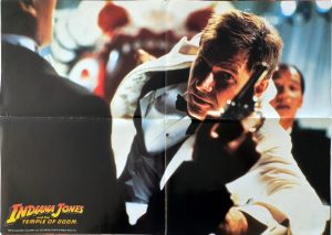 Indiana Jones and the Temple of Doom US scene poster