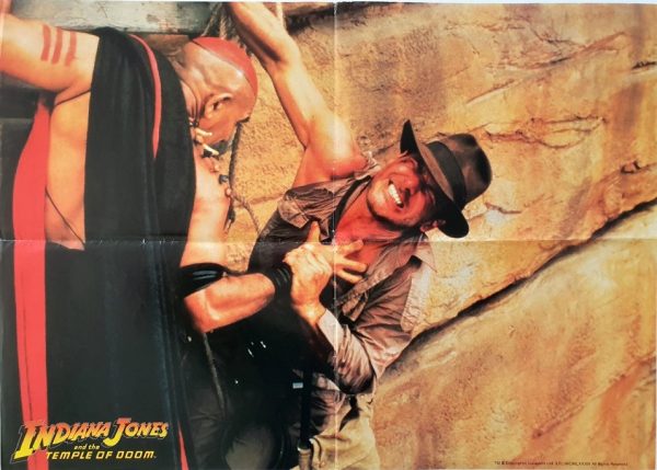 Indiana Jones and the Temple of Doom US scene poster