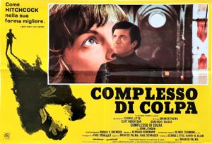 Obsession (Complesso Di Colpa) 1976 Italian Photobusta by Brian De Palma