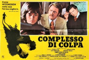 Obsession (Complesso Di Colpa) 1976 Italian Photobusta by Brian De Palma