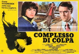 Obsession (Complesso Di Colpa) 1976 Italian Photobusta by Brian De Palma