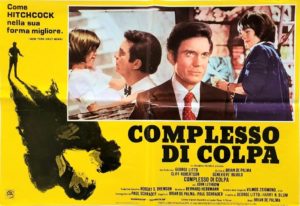 Obsession (Complesso Di Colpa) 1976 Italian Photobusta by Brian De Palma