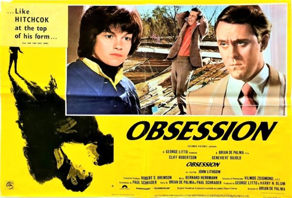 Obsession (Complesso Di Colpa) 1976 Italian Photobusta by Brian De Palma