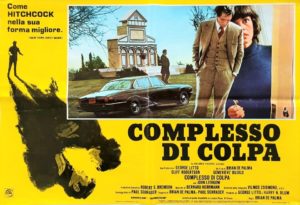 Obsession (Complesso Di Colpa) 1976 Italian Photobusta by Brian De Palma