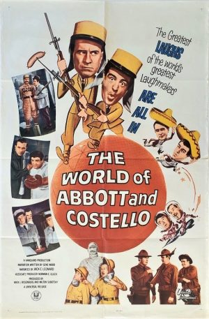 the world of Abbott and Costello US one sheet poster