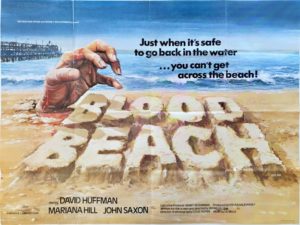 Blood Beach UK Quad Poster 1980