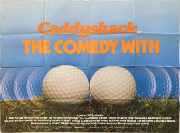 Caddyshack UK Quad Poster