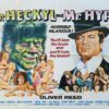 Dr. Heckyl and Mr. Hype UK Quad Poster by Tom Chantrell staring Oliver Reed