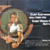 Every Which Way But Loose UK Quad Poster with Clint Eastwood (2)