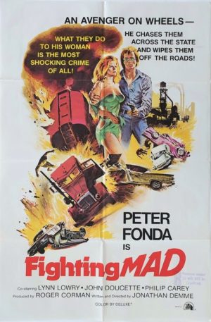 Fighting Mad One Sheet movie poster with Peter Fonda