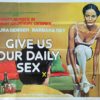 Give Us Our Daily Sex UK Sexploitation Adult Quad Poster with Sam Peffer art (5)