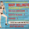 Mary Millington True Blue Confessions, Queen of the Blues and Playbirds UK Sexploitation Adult Quad Poster (2)