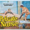 Private Nurse UK Sexploitation Adult Quad Poster by Tom Chantrell (2)