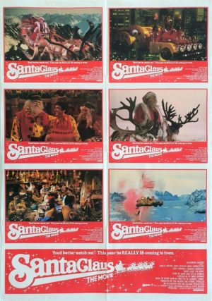 Santa Claus The Movie Australian Lobby Card One Sheet movie poster