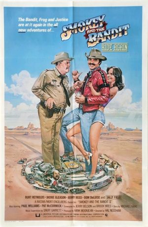 Smokey and the Bandit ride again US One Sheet movie poster