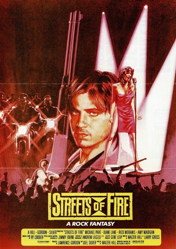 Streets of fire UK flyer