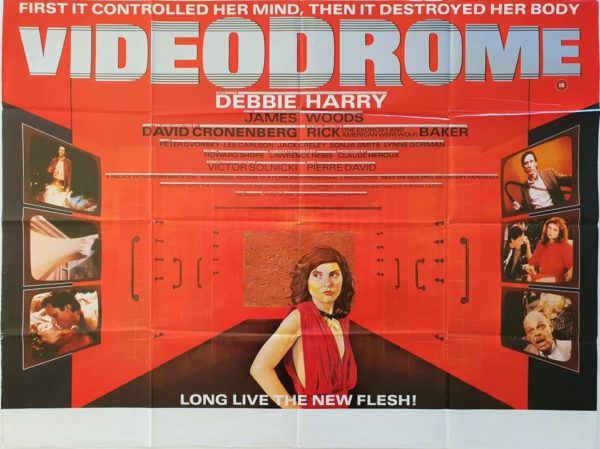 Videodrome UK Quad Poster with Debbie Harry and James Woods (7)