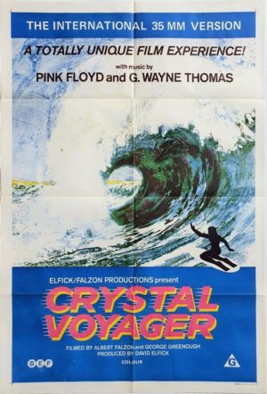 Crystal Voyager Australian One Sheet surfing movie poster