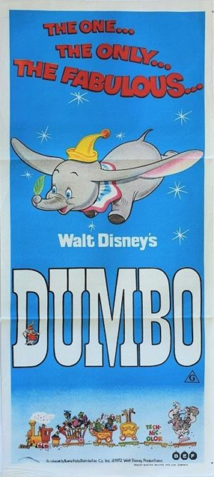 Dumbo australian daybill poster