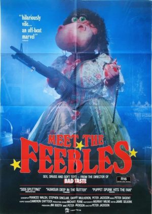 Meet The Feebles New Zealand One Sheet poster by Peter Jackson