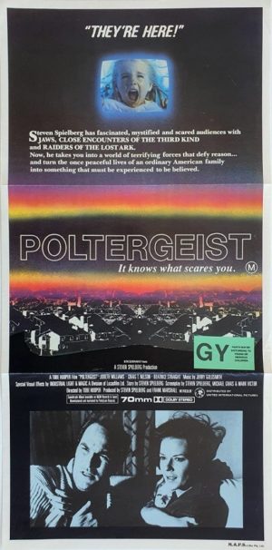 Poltergeist australian daybill poster