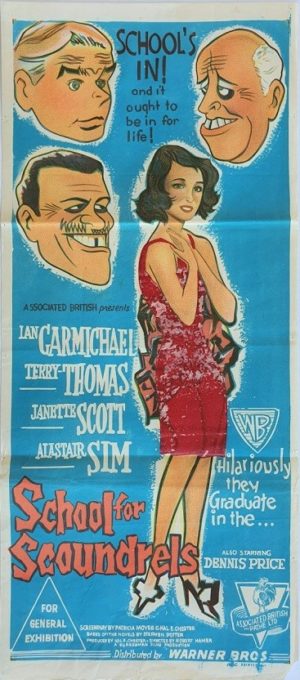 School for scoundrels australian daybill poster