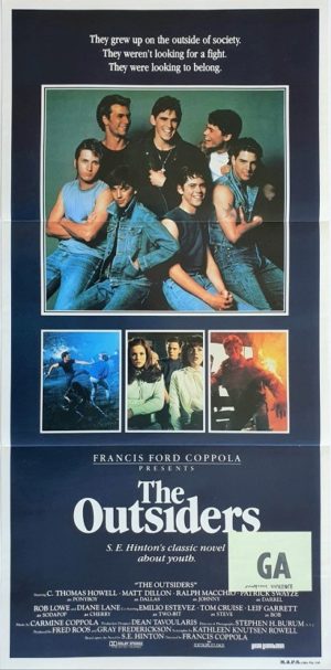 The Outsiders australian daybill poster