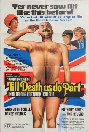 Till Death Us Do Part Alf Garnett Australian One Sheet movie poster