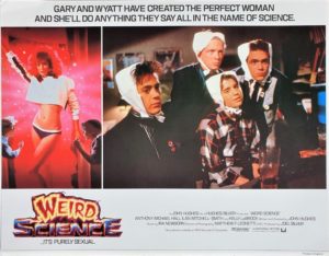 Weird Science UK Lobby Card