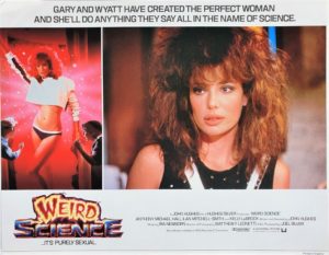 Weird Science UK Lobby Card