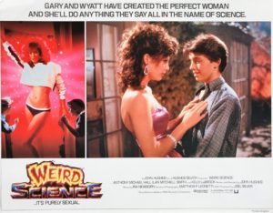 Weird Science UK Lobby Card