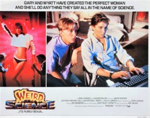 Weird Science UK Lobby Card