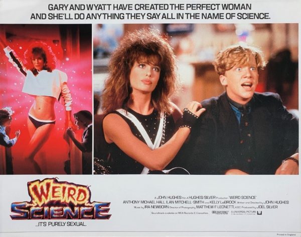 Weird Science UK Lobby Card