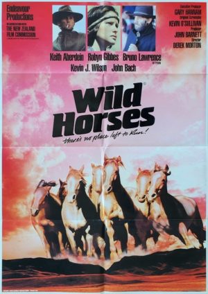 Wild Horses New Zealand One Sheet poster