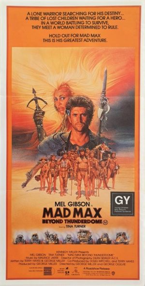 Mad Max Thunderdome Australian Daybill poster