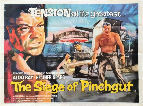 the siege of Pinchgut Uk Quad poster