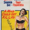 A man could get killed Australian daybill movie poster (4)