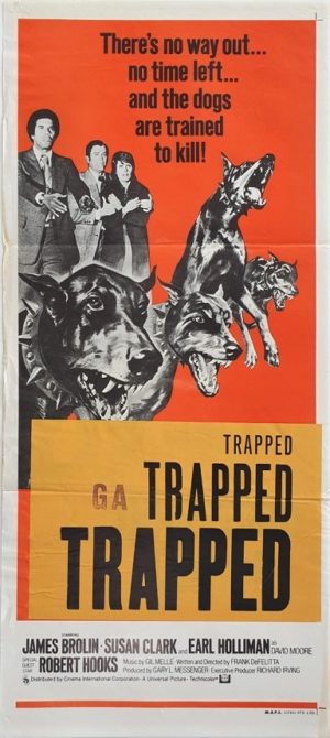 Doberman Patrol Trapped Australian Daybill Poster