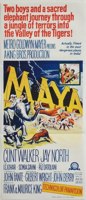 Maya Australian Daybill Poster