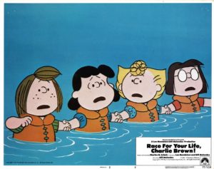 Race for your life Charlie Brown US Lobby Card 1977 (8)