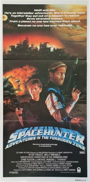 Space Hunter Australian daybill movie poster (3)